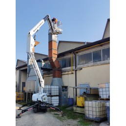 Platform Basket Spider 15.70 | Hybrid Tracked self-propelled spider lift | 14.5 m