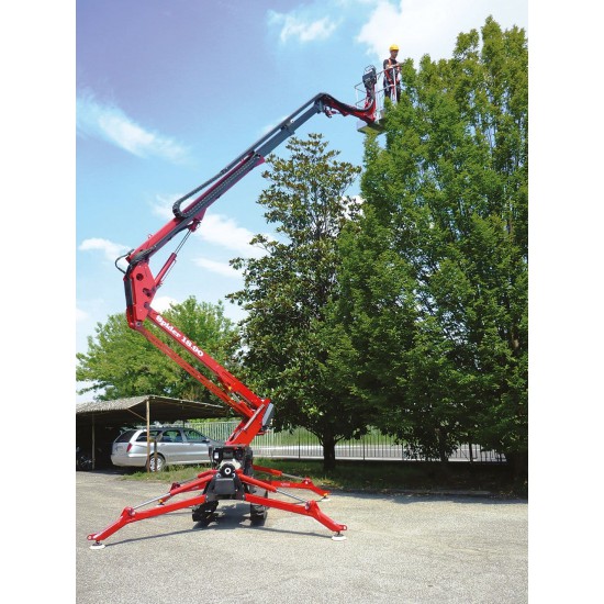 Platform Basket Spider 18.90 | Hybrid Tracked self-propelled spider lift | 17.6 m Platform Basket Spider 18.90 | Hybrid Tracked self-propelled spider lift | 17.6 m - Kapountalis