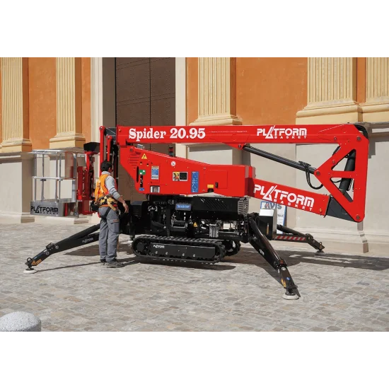 Platform Basket Spider 20.95 | Υβριδικό Ερπυστριοφόρο αυτοκινούμενο καλαθοφόρο αράχνη | 19.4 m Platform Basket Spider 20.95 | Υβριδικό Ερπυστριοφόρο αυτοκινούμενο καλαθοφόρο αράχνη | 19.4 m - Kapountalis