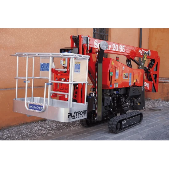 Platform Basket Spider 20.95 | Υβριδικό Ερπυστριοφόρο αυτοκινούμενο καλαθοφόρο αράχνη | 19.4 m Platform Basket Spider 20.95 | Υβριδικό Ερπυστριοφόρο αυτοκινούμενο καλαθοφόρο αράχνη | 19.4 m - Kapountalis