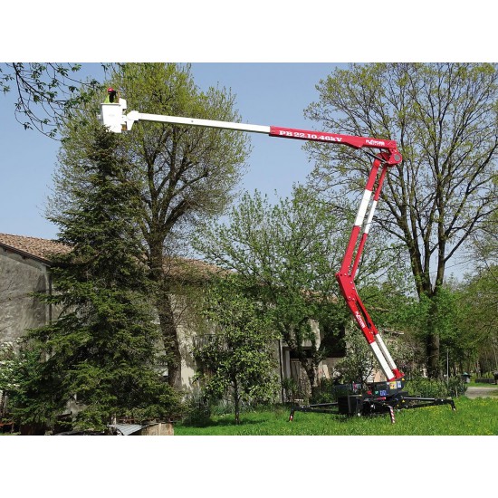 Platform Basket Spider 22.10.46 kV | Hybrid Tracked self-propelled spider lift with 46 kV insulation | 21.80 m Platform Basket Spider 22.10.46 kV | Hybrid Tracked self-propelled spider lift with 46 kV insulation | 21.80 m - Kapountalis