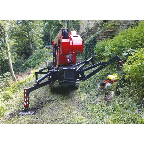 Platform Basket Spider 22.10 | Hybrid Tracked self-propelled spider lift | 21.70 m Platform Basket Spider 22.10 | Hybrid Tracked self-propelled spider lift | 21.70 m - Kapountalis
