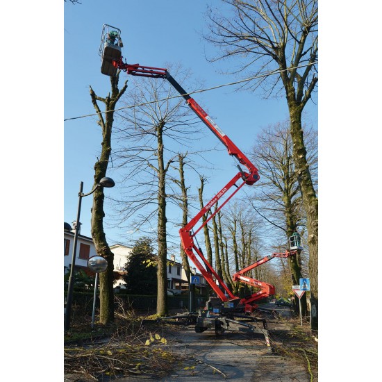 Platform Basket Spider 22.10 | Hybrid Tracked self-propelled spider lift | 21.70 m Platform Basket Spider 22.10 | Hybrid Tracked self-propelled spider lift | 21.70 m - Kapountalis