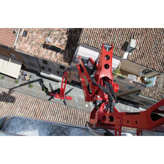 Platform Basket Spider 27.14 Articulated Tracked Spider Aerial Work Platform up to 27.01m 230kg | Available for Rent - Kapountalis