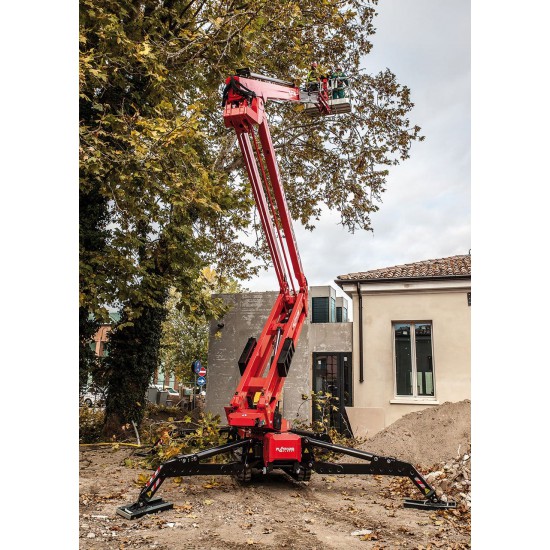 Platform Basket Spider 27.14 | Hybrid Tracked Self-propelled spider lift | 27.01 m Platform Basket Spider 27.14 | Hybrid Tracked Self-propelled spider lift | 27.01 m - Kapountalis