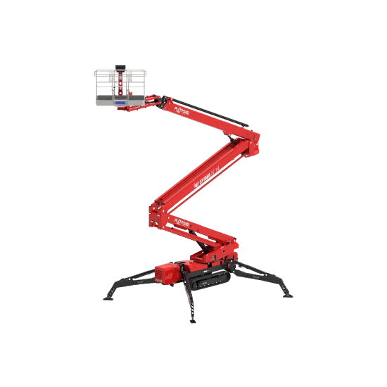 Platform Basket Spider 27.14 Articulated Tracked Spider Aerial Work Platform up to 27.01m 230kg | Available for Rent - Kapountalis