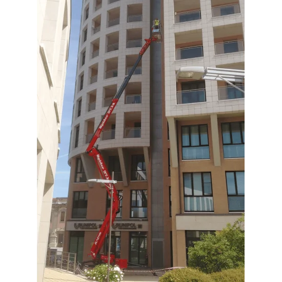 Platform Basket Spider 27.14 Articulated Tracked Spider Aerial Work Platform up to 27.01m 230kg | Available for Rent - Kapountalis