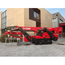 Platform Basket Spider 30T Telescopic Tracked Spider Aerial Work Platform up to 30.2m 230kg | Available for Rent Platform Basket Spider 30T Telescopic Tracked Spider Aerial Work Platform up to 30.2m 230kg | Available for Rent