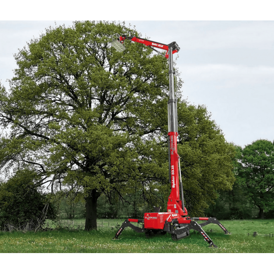 Platform Basket Spider 33.15/300 | Hybrid tracked Self-propelled spider lift | 32.40 m Platform Basket Spider 33.15/300 | Hybrid tracked Self-propelled spider lift | 32.40 m - Kapountalis