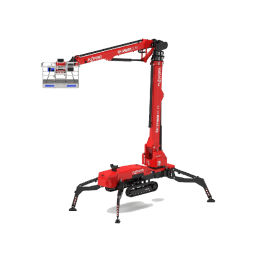 Platform Basket Spider 33.15/300 Tracked Hybrid Spider Aerial Work Platform up to 32.40m 300kg | Available for Rent