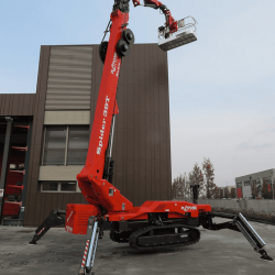 Platform Basket Spider 39T Tracked Hybrid Spider Aerial Work Platform up to 38.64m 330kg | Available for Rent Platform Basket Spider 39T Tracked Hybrid Spider Aerial Work Platform up to 38.64m 330kg | Available for Rent