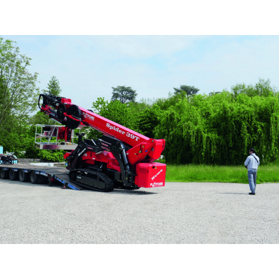 Platform Basket Spider 39 T | Hybrid tracked Self-propelled spider lift | 38.64 m Platform Basket Spider 39 T | Hybrid tracked Self-propelled spider lift | 38.64 m - Kapountalis