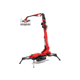 Platform Basket Spider 39T Tracked Hybrid Spider Aerial Work Platform up to 38.64m 330kg | Available for Rent