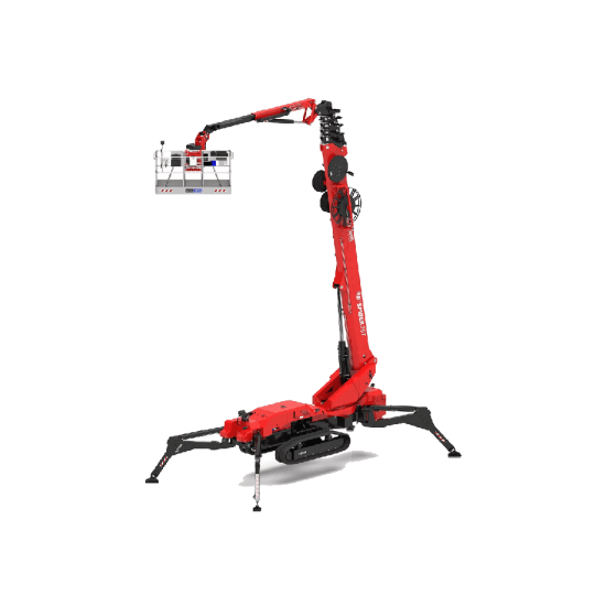 Platform Basket Spider 39 T | Hybrid tracked Self-propelled spider lift | 38.64 m Platform Basket Spider 39 T | Hybrid tracked Self-propelled spider lift | 38.64 m - Kapountalis