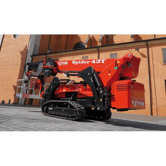 Platform Basket Spider 43 T | Υβριδικό Ερπυστριοφόρο αυτοκινούμενο καλαθοφόρο αράχνη | 43.18 m Platform Basket Spider 43 T | Υβριδικό Ερπυστριοφόρο αυτοκινούμενο καλαθοφόρο αράχνη | 43.18 m - Kapountalis