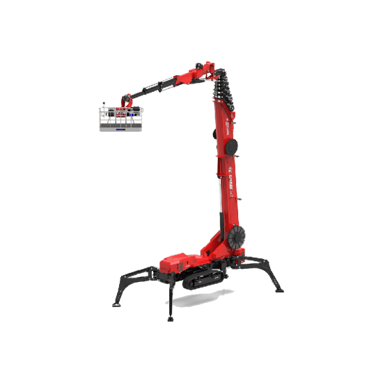 Platform Basket Spider 54 T | Hybrid Tracked Self-propelled spider lift | 54 m Platform Basket Spider 54 T | Hybrid Tracked Self-propelled spider lift | 54 m - Kapountalis