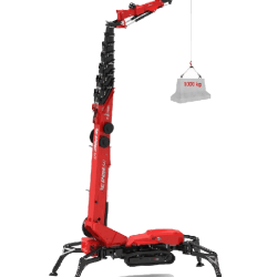 Platform Basket Spider 54 T | Hybrid Tracked Self-propelled spider lift | 54 m Platform Basket Spider 54 T | Hybrid Tracked Self-propelled spider lift | 54 m