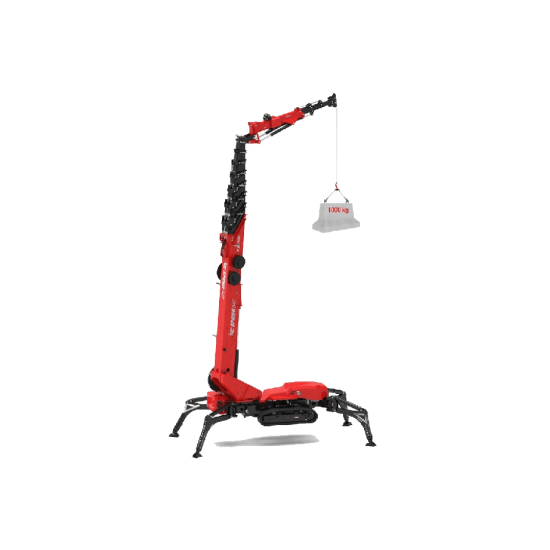 Platform Basket Spider 54 T | Hybrid Tracked Self-propelled spider lift | 54 m Platform Basket Spider 54 T | Hybrid Tracked Self-propelled spider lift | 54 m - Kapountalis