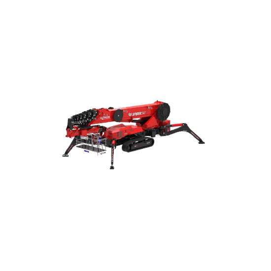 Platform Basket Spider 54 T | Hybrid Tracked Self-propelled spider lift | 54 m Platform Basket Spider 54 T | Hybrid Tracked Self-propelled spider lift | 54 m - Kapountalis