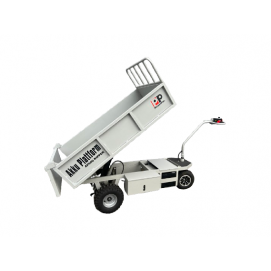 POWER PAC ELECTRIC CARGO TRANSPORTER WITH TIPPER AP600 -600KG - Kapountalis