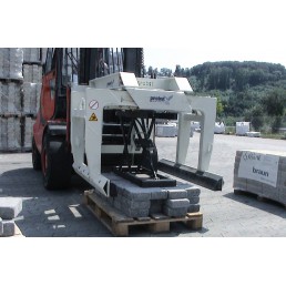 PROBST STAZ-SLC | Ανυψωτική αρπάγη πλακιδίων για χρήση με περονοφόρα | 1500 kg