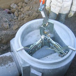 Probst SVZ-UNI | Ανυψωτική αρπάγη φρεατίων και κώνων | 2500 kg