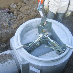 Probst SVZ-UNI | Ανυψωτική αρπάγη φρεατίων και κώνων | 2500 kg