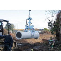 Probst RG-SafeLock | Round Grab for Prefabricated Pipes | 6000 kg