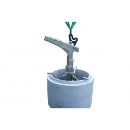 Probst SVZ-UNI-VARIO | Manhole and Cone Lifting Grab | 2500 kg