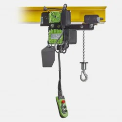 Chain hoist with electric trolley for low headroom 125kg 380V Chain hoist with electric trolley for low headroom 125kg 380V