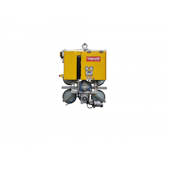 VACUUM LIFTER for GLASS (WITH BATTERIES )RIGHETTI GLE4+8 1200KG VACUUM LIFTER for GLASS (WITH BATTERIES )RIGHETTI GLE4+8 1200KG - Kapountalis