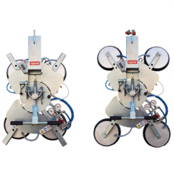 Bεντούζα ανύψωσης τζαμιών μπαταρίας VBT4 400kg με πολύ ελαφρύ σκελετό (light frame)