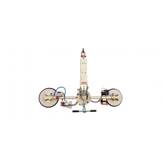 Glass vacuum lifter (battery) VB2 RCMBMd4 300kg Glass vacuum lifter (battery) VB2 RCMBMd4 300kg - Kapountalis