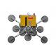 GLASS VACUM LIFTER GLE4+8 d4 1500kg - Kapountalis