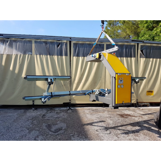 CLADDING VACUUM LIFTER WITH ROTATION FOR PANELS ROTO 180 CLADDING VACUUM LIFTER WITH ROTATION FOR PANELS ROTO 180 - Kapountalis