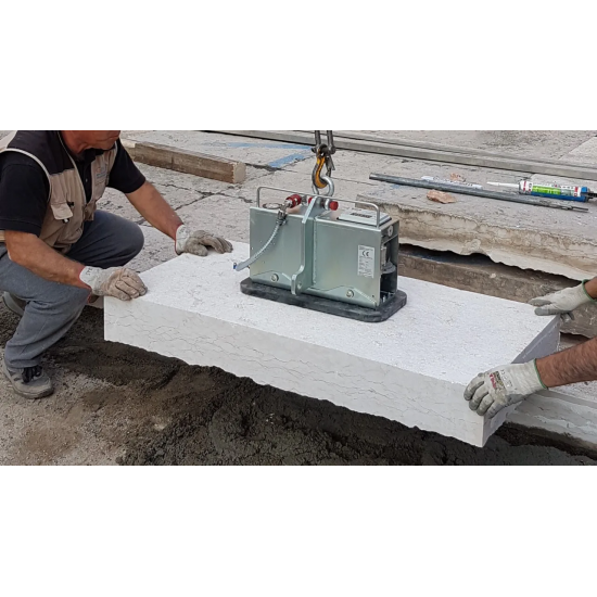 VACUUM LIFTER for Concrete & Stone Slab Vacuums (WITH BATTERIES )RIGHETTI S1-B UP TO 600KG VACUUM LIFTER for Concrete & Stone Slab Vacuums (WITH BATTERIES )RIGHETTI S1-B UP TO 600KG - Kapountalis
