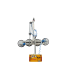 AIR VACUUM LIFTER for glass RIGHETTI VA2+2T-RP/TH 400kg AIR VACUUM LIFTER for glass RIGHETTI VA2+2T-RP/TH 400kg - Kapountalis