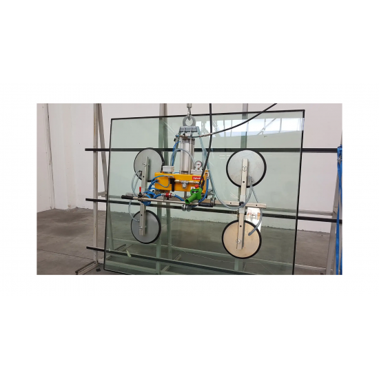 AIR VACUUM LIFTER for glass RIGHETTI VA4 BP 400kg AIR VACUUM LIFTER for glass RIGHETTI VA4 BP 400kg - Kapountalis