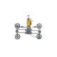 AIR VACUUM LIFTER for glass VA4 RCMBP-R 400kg AIR VACUUM LIFTER for glass VA4 RCMBP-R 400kg - Kapountalis