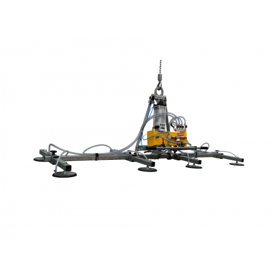 AIR VACUUM LIFTER for glass RIGHETTI VA8 BP 800kg AIR VACUUM LIFTER for glass RIGHETTI VA8 BP 800kg - Kapountalis