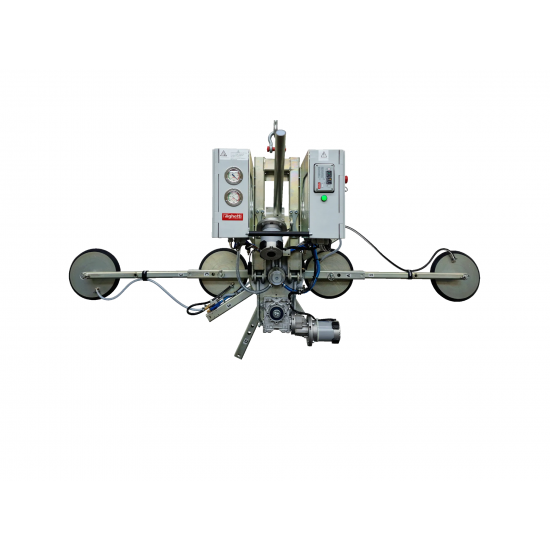 VACUUM LIFTER for GLASS (WITH BATTERIES )RIGHETTI VB4+4 RCEBE d4 XL 1200kg VACUUM LIFTER for GLASS (WITH BATTERIES )RIGHETTI VB4+4 RCEBE d4 XL 1200kg - Kapountalis