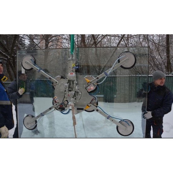 Glass vacuum lifter for sheet VB4 + 4 RCMBM 800kg - Kapountalis
