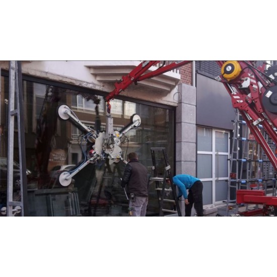 Glass vacuum lifter for sheet VB4 + 4 RCMBM 800kg - Kapountalis