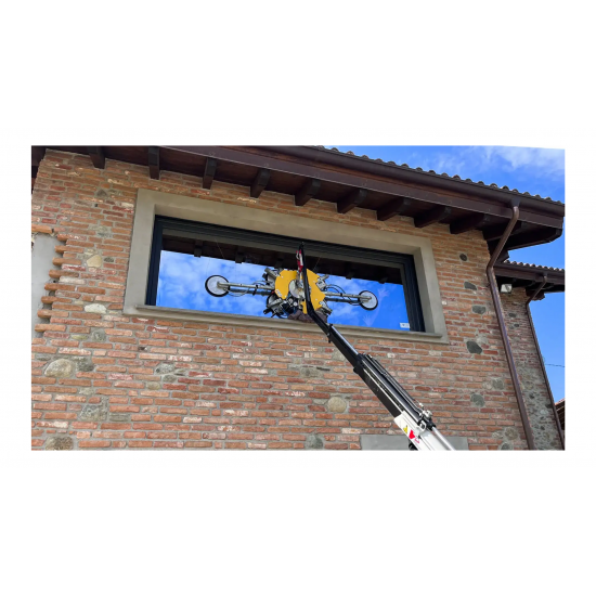 VACUUM LIFTER for GLASS (WITH BATTERIES )RIGHETTI VB4+4 RCMBM 800kg VACUUM LIFTER for GLASS (WITH BATTERIES )RIGHETTI VB4+4 RCMBM 800kg - Kapountalis