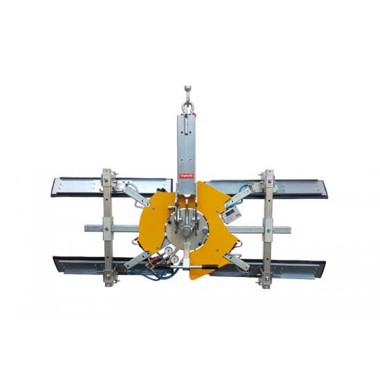 Glass vacuum lifter for curved glass (battery) VB4C 400KG Glass vacuum lifter for curved glass (battery) VB4C 400KG - Kapountalis