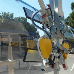 Bεντούζα ανύψωσης κυρτών τζαμιών μπαταρίας VB4C 400KG