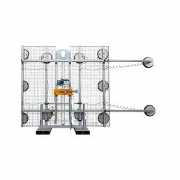 ΗΛΕΚΤΡΙΚΗ  ΒΕΝΤΟΥΖΑ ΑΝΥΨΩΣΗΣ ΓΙΑ ΤΟΠΟΘΕΤΗΣΗ ΤΖΑΜΙΩΝ RIGHETTI VEB10+4T-FV 1000kg  220V-380V