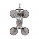 ELECTRIC GLASS VACUUM LIFTER VEB4 D4 RCMBM 200KG 220V OR 380V - Kapountalis