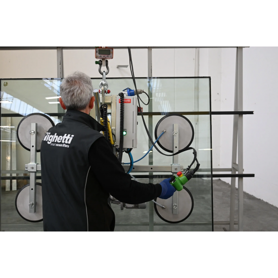 ELECTRIC VACUUM LIFTER for GLASS RIGHETTI VEB4X RCEBE d4 600kg 220V-380V ELECTRIC VACUUM LIFTER for GLASS RIGHETTI VEB4X RCEBE d4 600kg 220V-380V - Kapountalis
