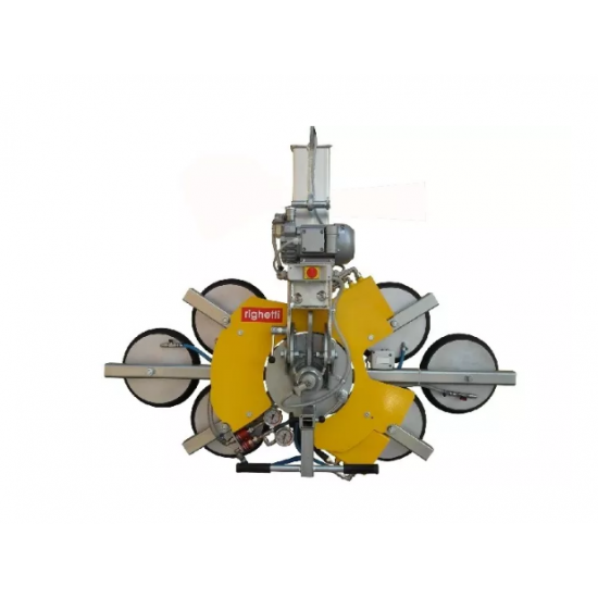GLASS VACUUM LIFTER 220V OR 380V VEB6 RCMBM WITH MANUAL TILT & ROTATION MAXIMUM LOAD 600KG GLASS VACUUM LIFTER 220V OR 380V VEB6 RCMBM WITH MANUAL TILT & ROTATION MAXIMUM LOAD 600KG - Kapountalis